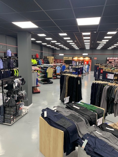 Interior Tienda Würth
