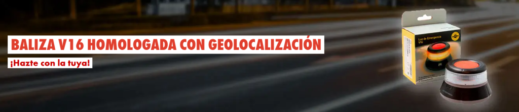 Baliza V16 emergencia conectada DGT 3.0