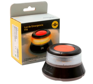 Pack De 3 Luces De Emergencia V16 Con Geolocalización - Obligatoria A Partir De 2026 - Baliza Homologada