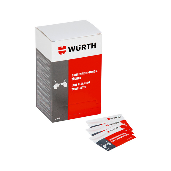 Toallitas para limpiar gafas Würth