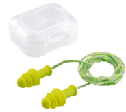 Tapones auditivos reutilizables con cuerda