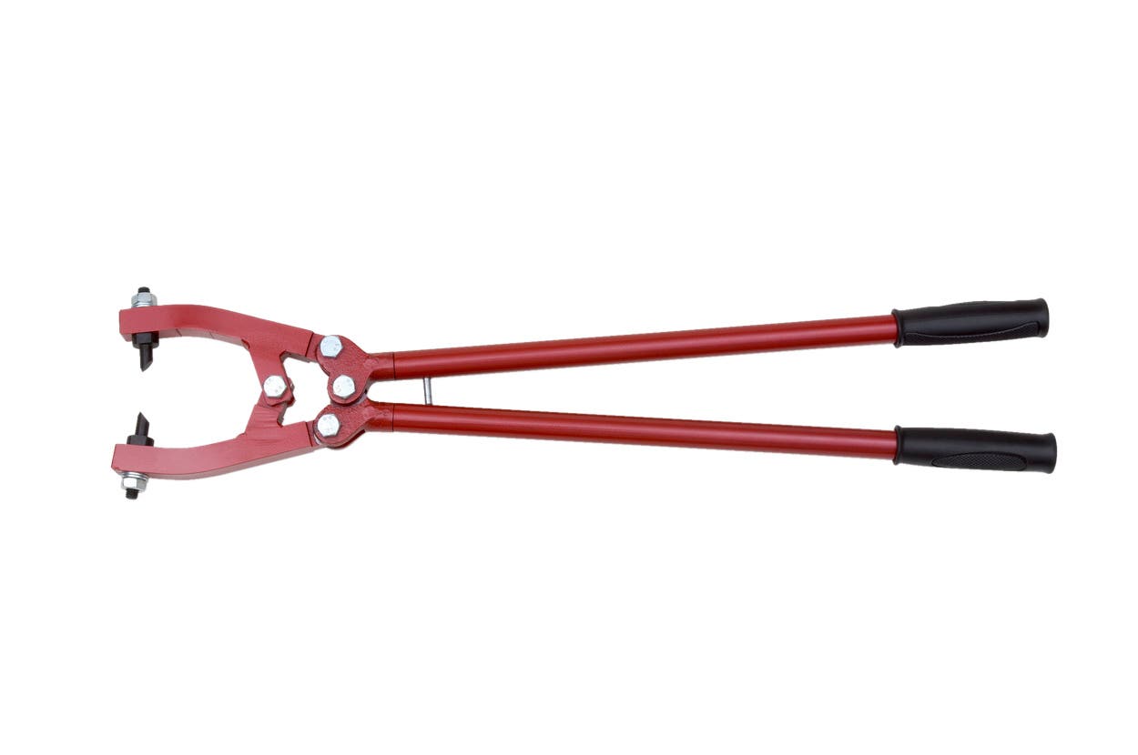 Perforador para perfiles trapezoidales