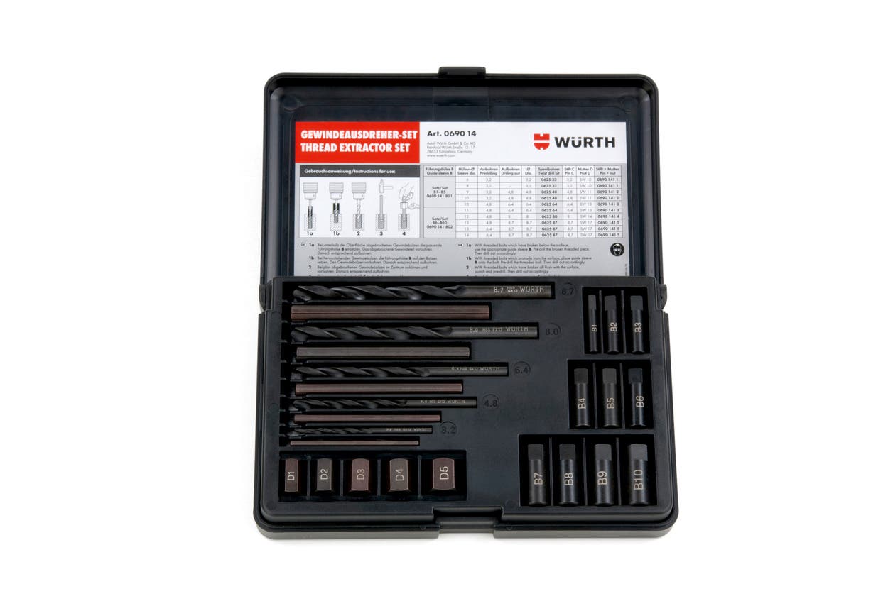 Extractor roscado, surtido/set