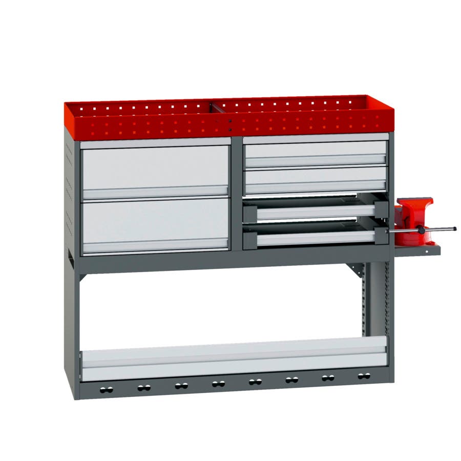 Bloque modular, versión acero/aluminio