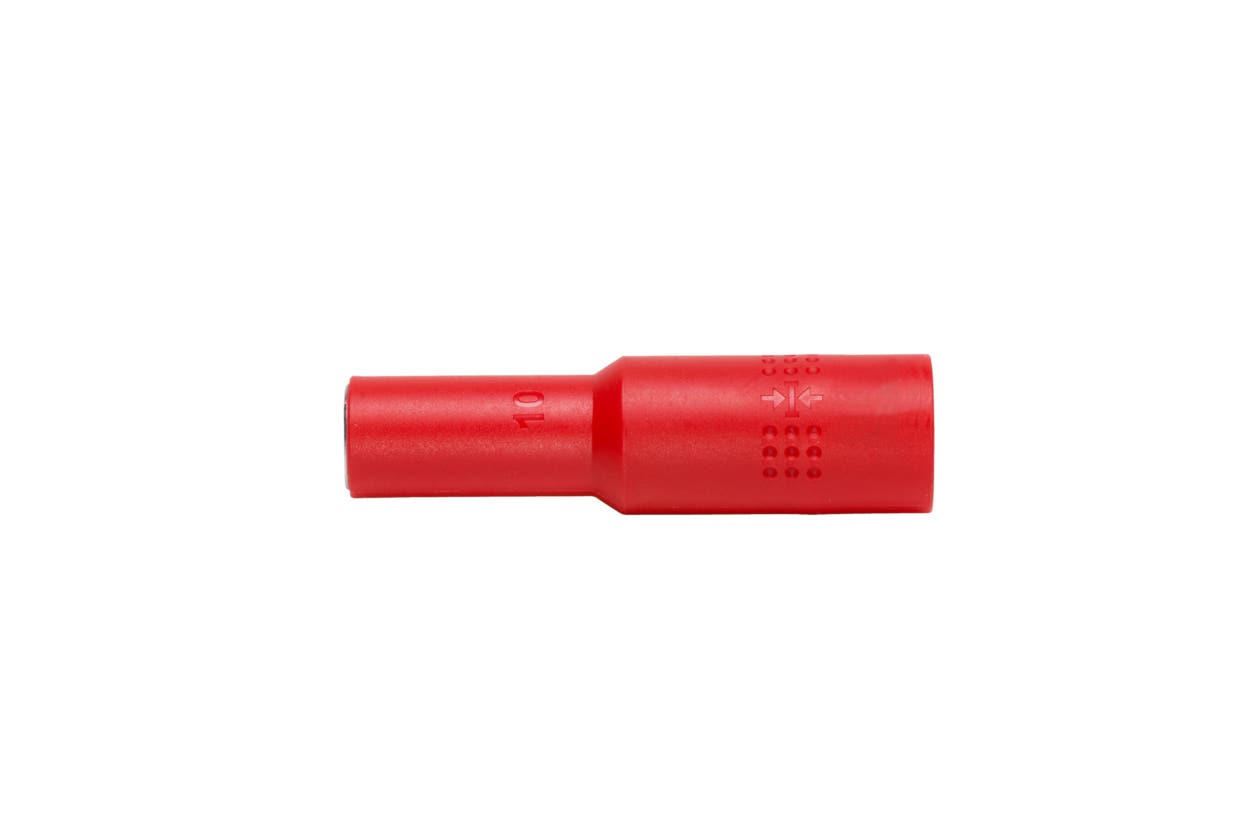 Llave de vaso VDE 3/8 pulg.