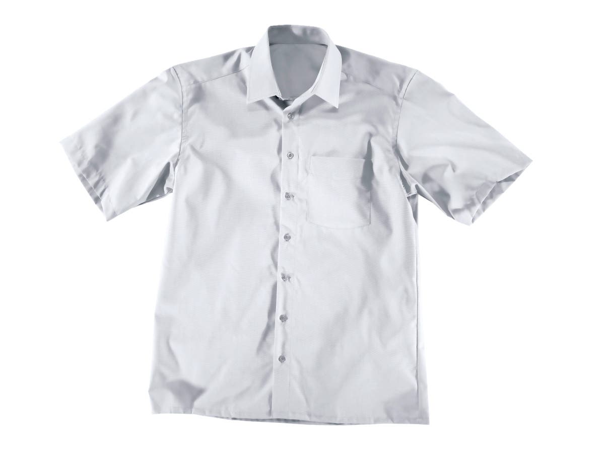 Camisa de trabajo, manga corta