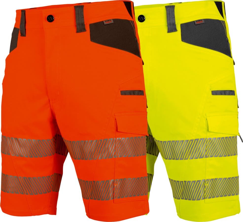 Pantalones cortos de alta visibilidad