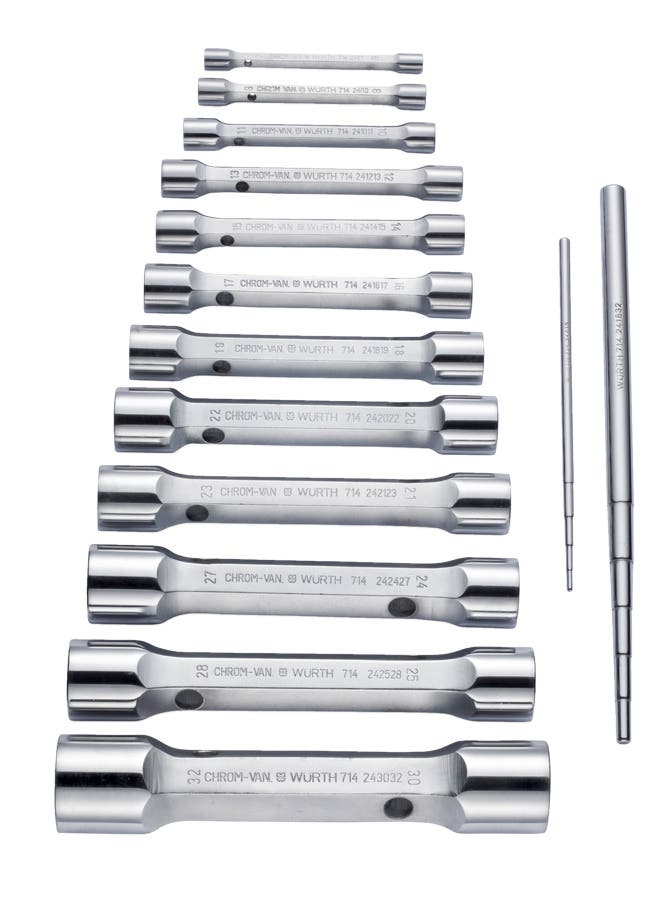Llave de tubo, surtido