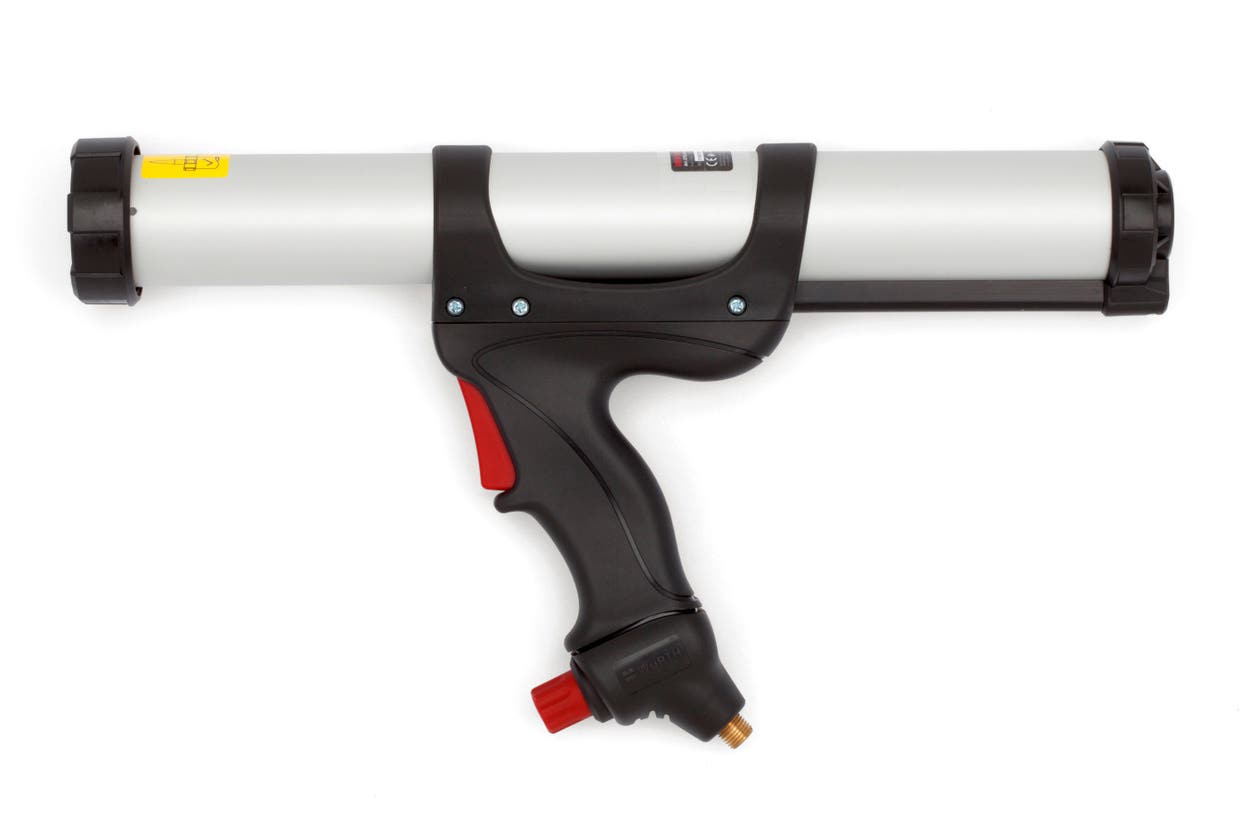 Pistola de cartuchos, aire comprimido
