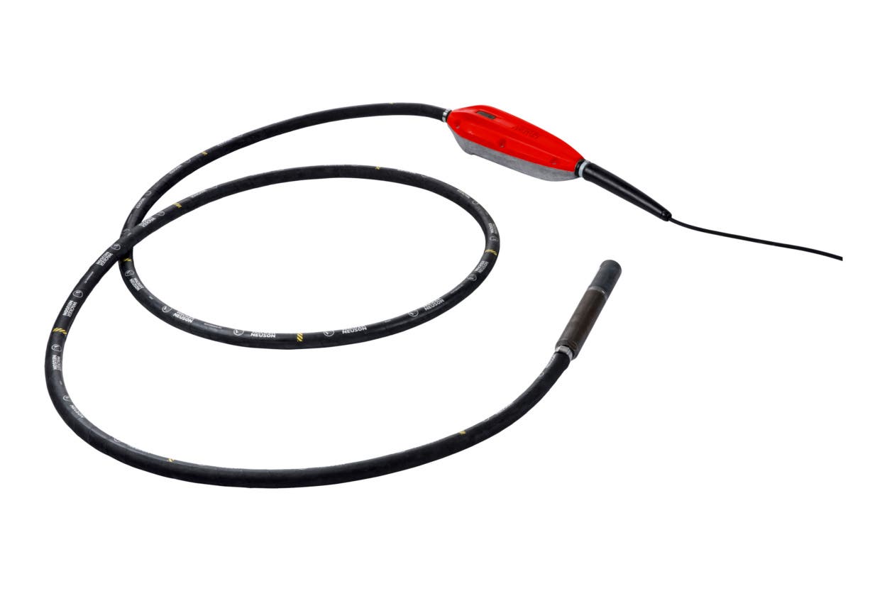 Vibrador de hormigón eléctrico