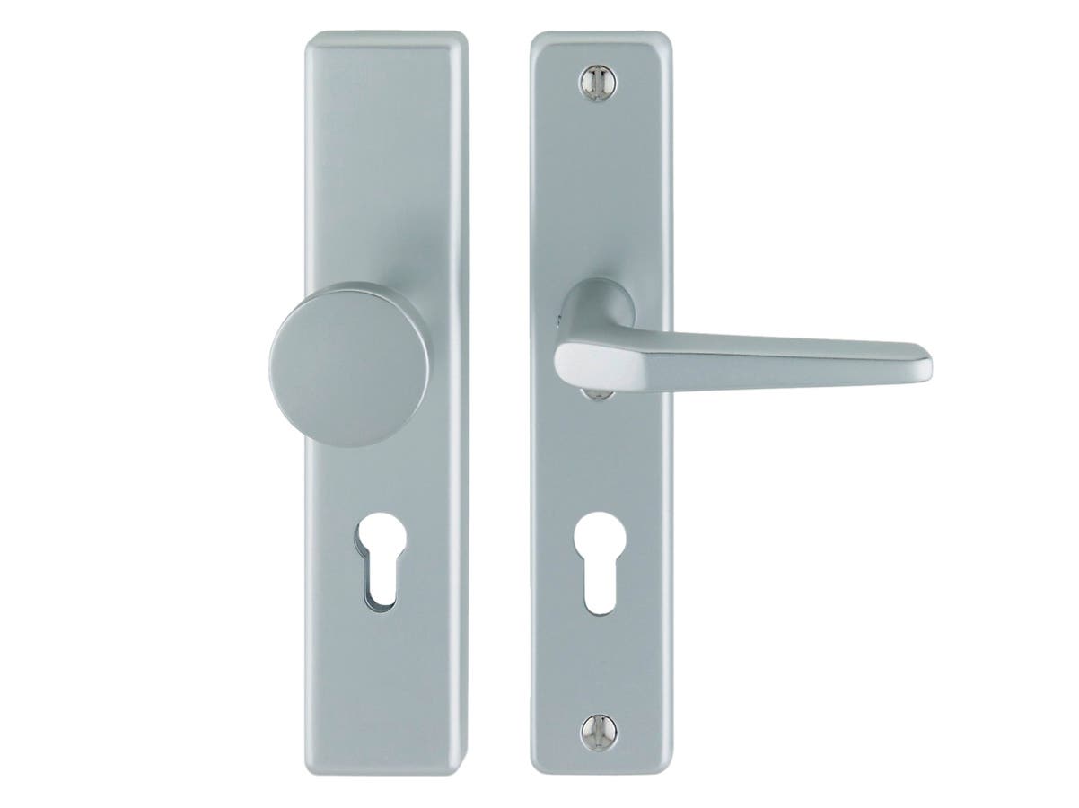 Herraje de puerta de seguridad, aluminio