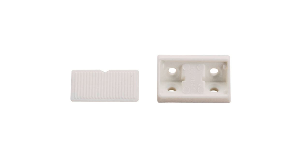 Conector de esquina, fabricac. muebles