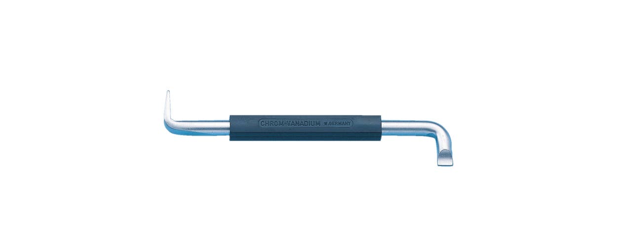 Llave Allen, plana