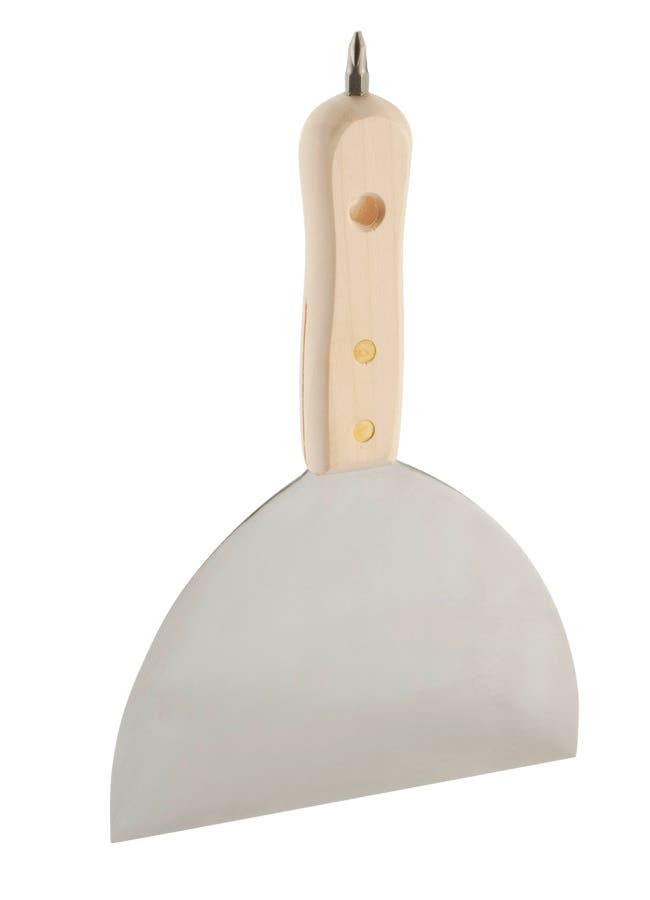 Espátula, mango con tornillo, espátula