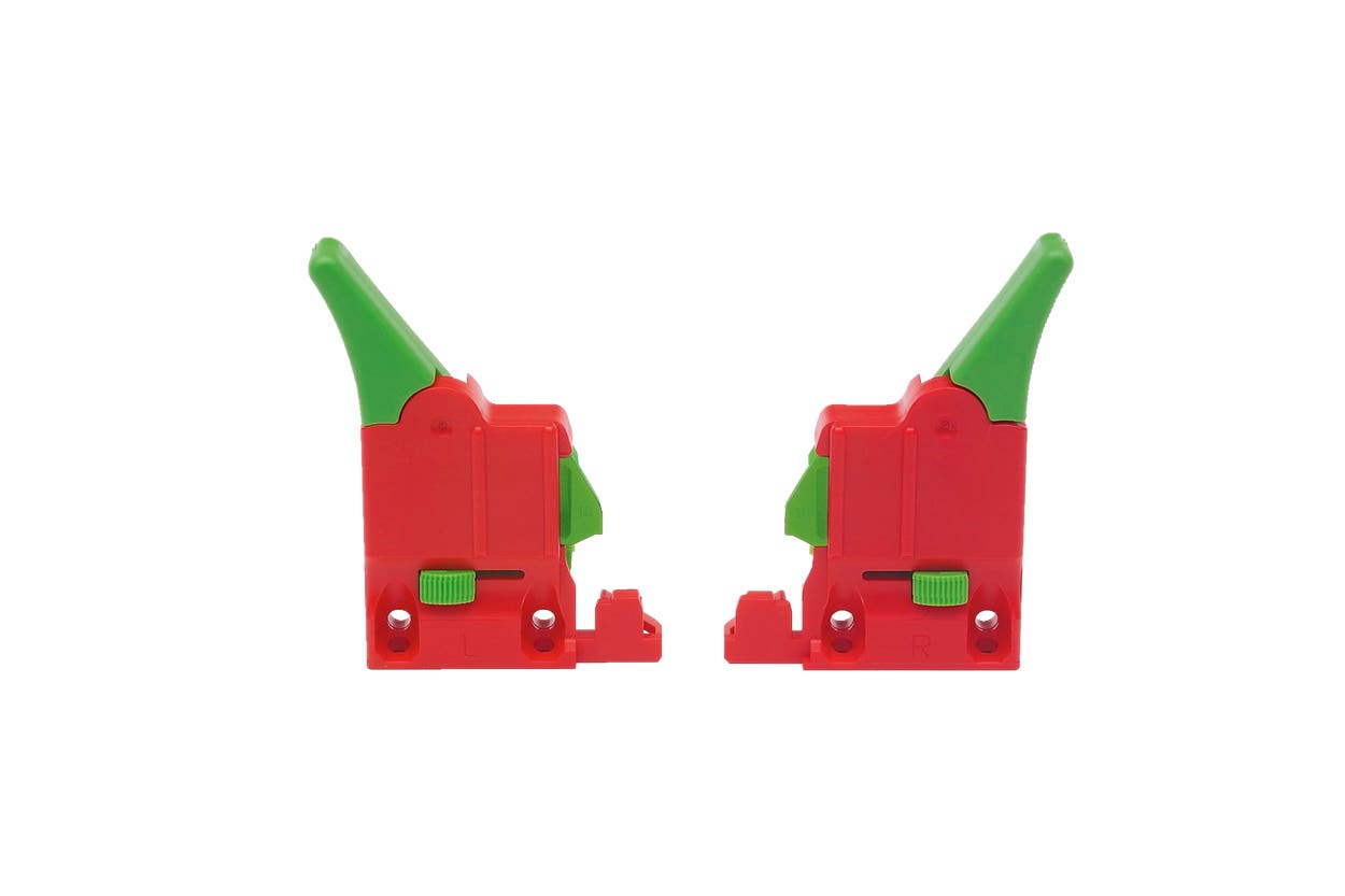 Guía oculta para cajones, accesorios