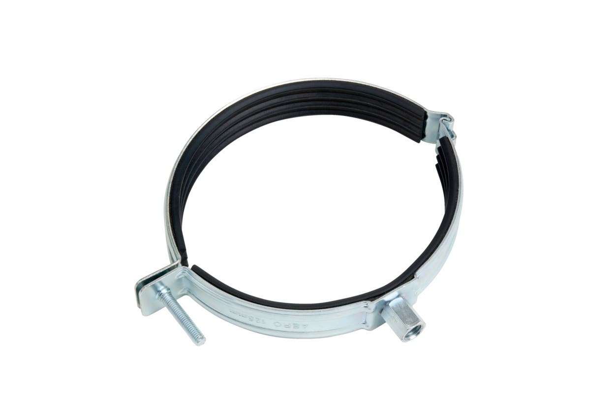 Abrazadera para tubos de ventilación