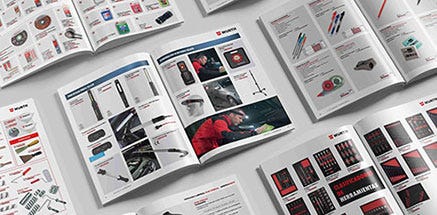 Biblioteca de cat&aacute;logos W&uuml;rth digitales y folletos de herramientas profesionales.