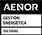 Certificado AENOR - Sistema de Gestión Energética ISO 50001