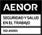 Certificado AENOR - Sistema de Seguridad y Salud en el Trabajo